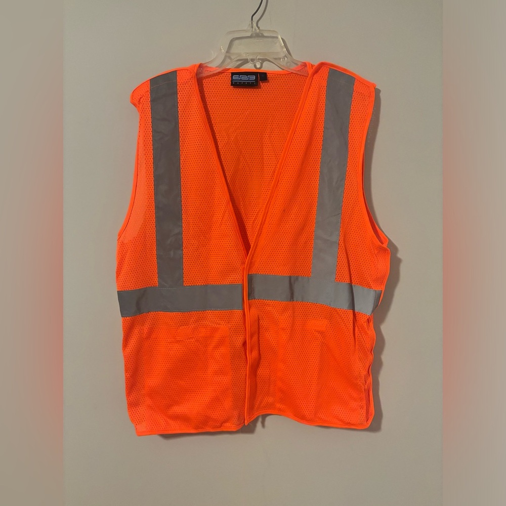 ERB Orange Safety Vest Men’s Medium